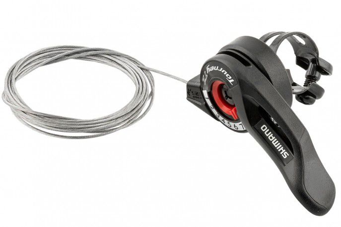 Shift Lvr Tz500 Thumb Shifter 6sp Rh Cable Shimano Bicycle Shift
