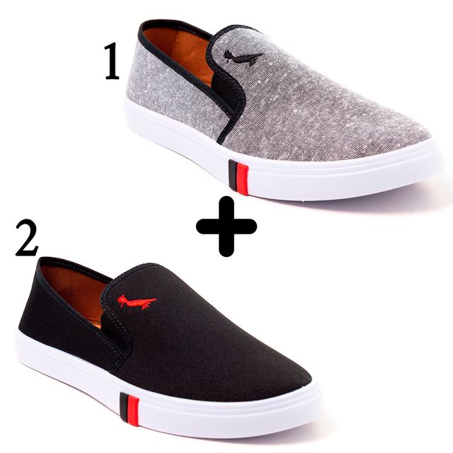 Tênis Iate Reserva Preto RSV215 - Nohau