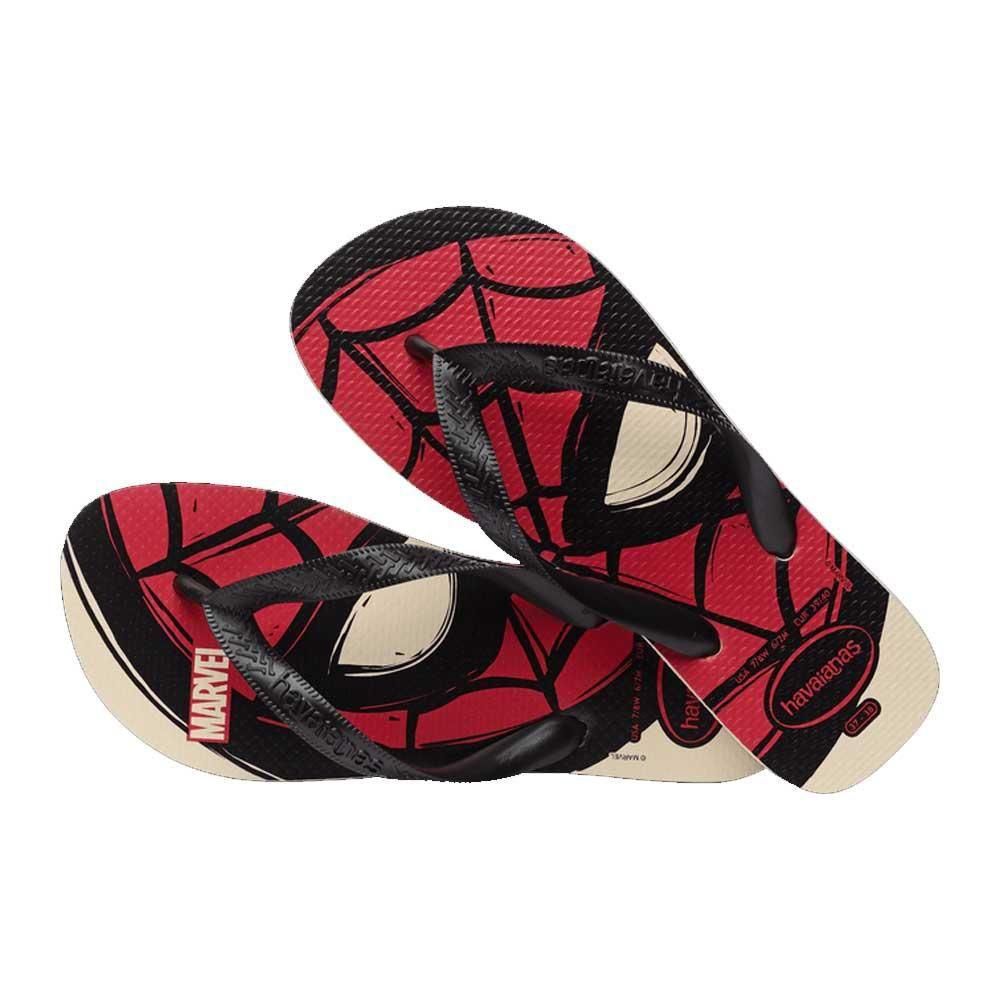 Havaianas Unisex Top Marvel Tongen, Zwart Elektrisch Roze, 45/46 EU