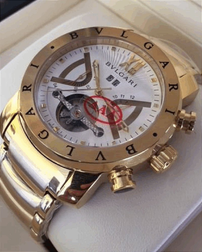 relogio bvlgari primeira linha preço