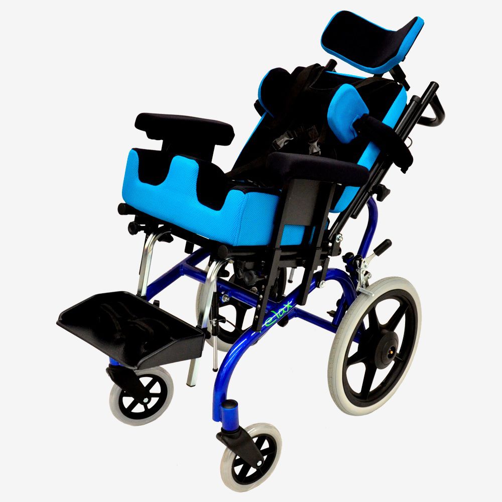 Cadeira de Rodas Adaptada Relax - Encosto Inclinável, Tilt, Alumínio -  Mobility Brasil