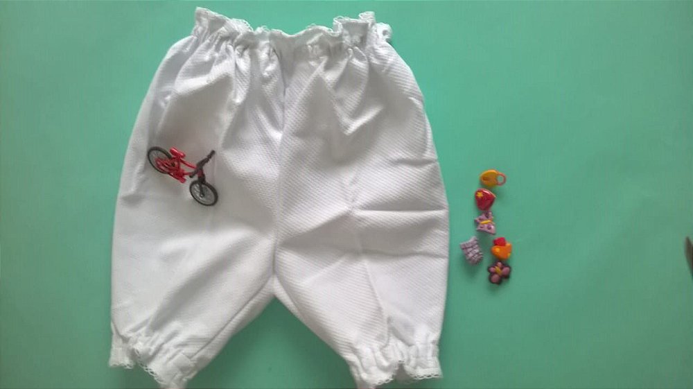 calça comprida de renda