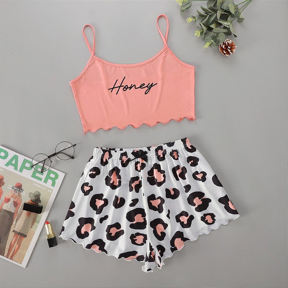 Conjunto de pijama feminino disney, conjunto de pijama de desenho animado  da minnie, para mulheres, 2020