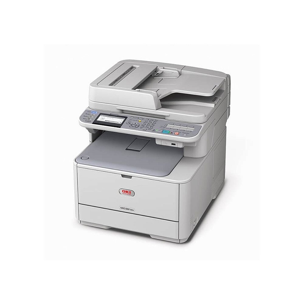 Multifuncional Okidata MC361 Laser Color - impressora copiadora fax e  scanner - Toner Vale