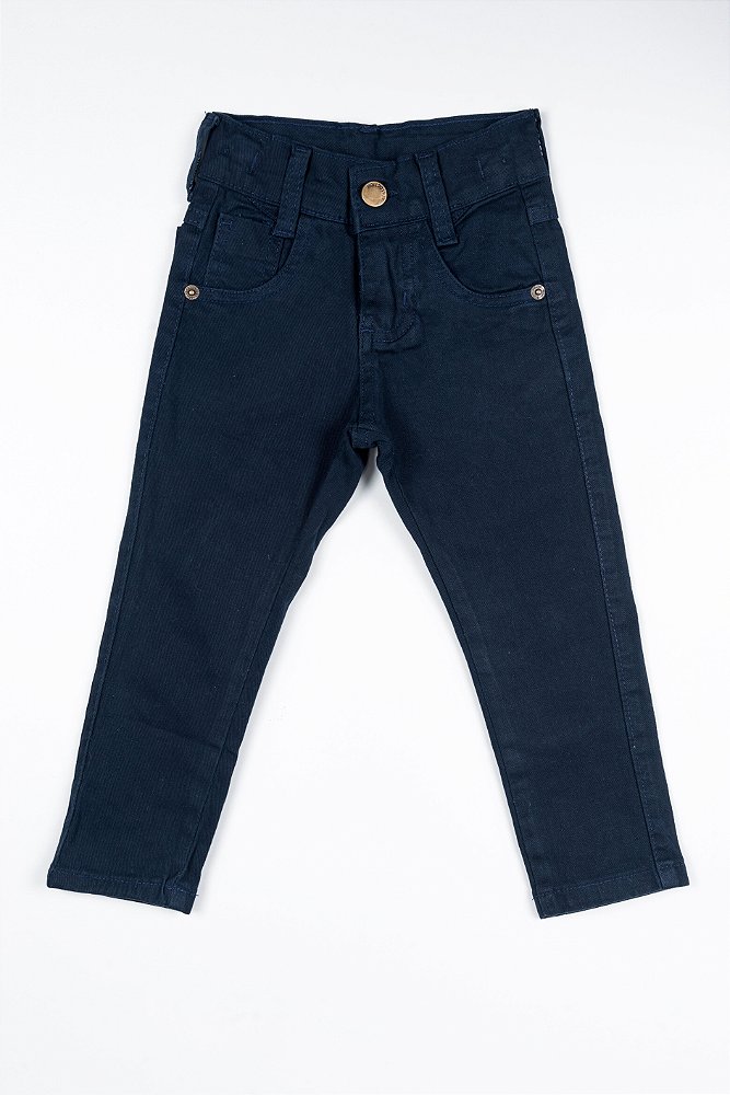 Calça Jeans Azul Marinho - PETILY KIDS