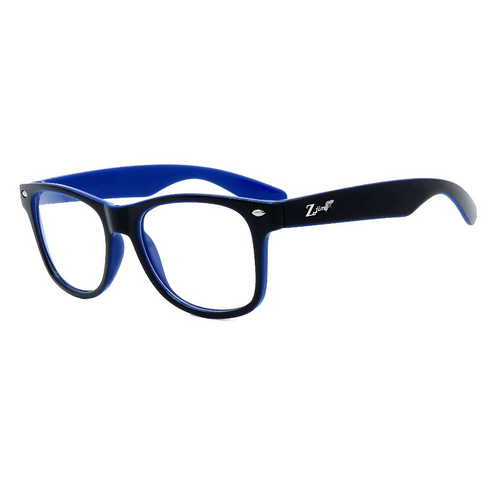 Óculos de Grau Infantil Z-JIM Preto e Azul - Muze Shop