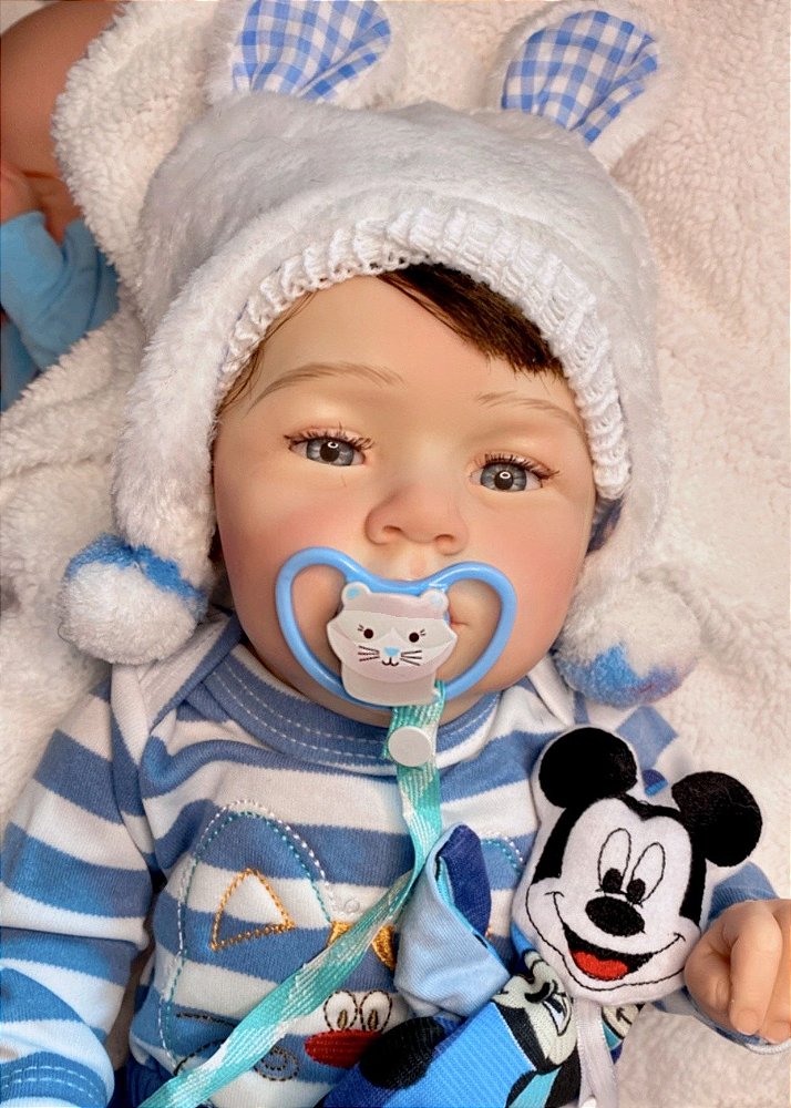 BEBÊ REBORN MENINO CORPINHO DE SILICONE BIEL MEGA REALISTA UMA FOFURA!! -  Maternidade Mundo Baby Reborn