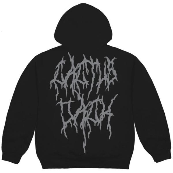 cactus jack grey moletom com capuz