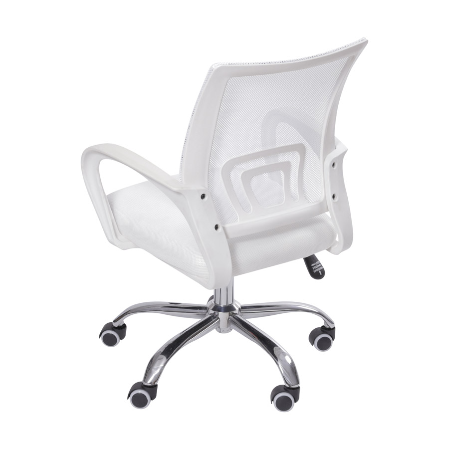 Cadeira Boxbit Tok Baixa Branca Com Relax Base Rod zio BoxBit