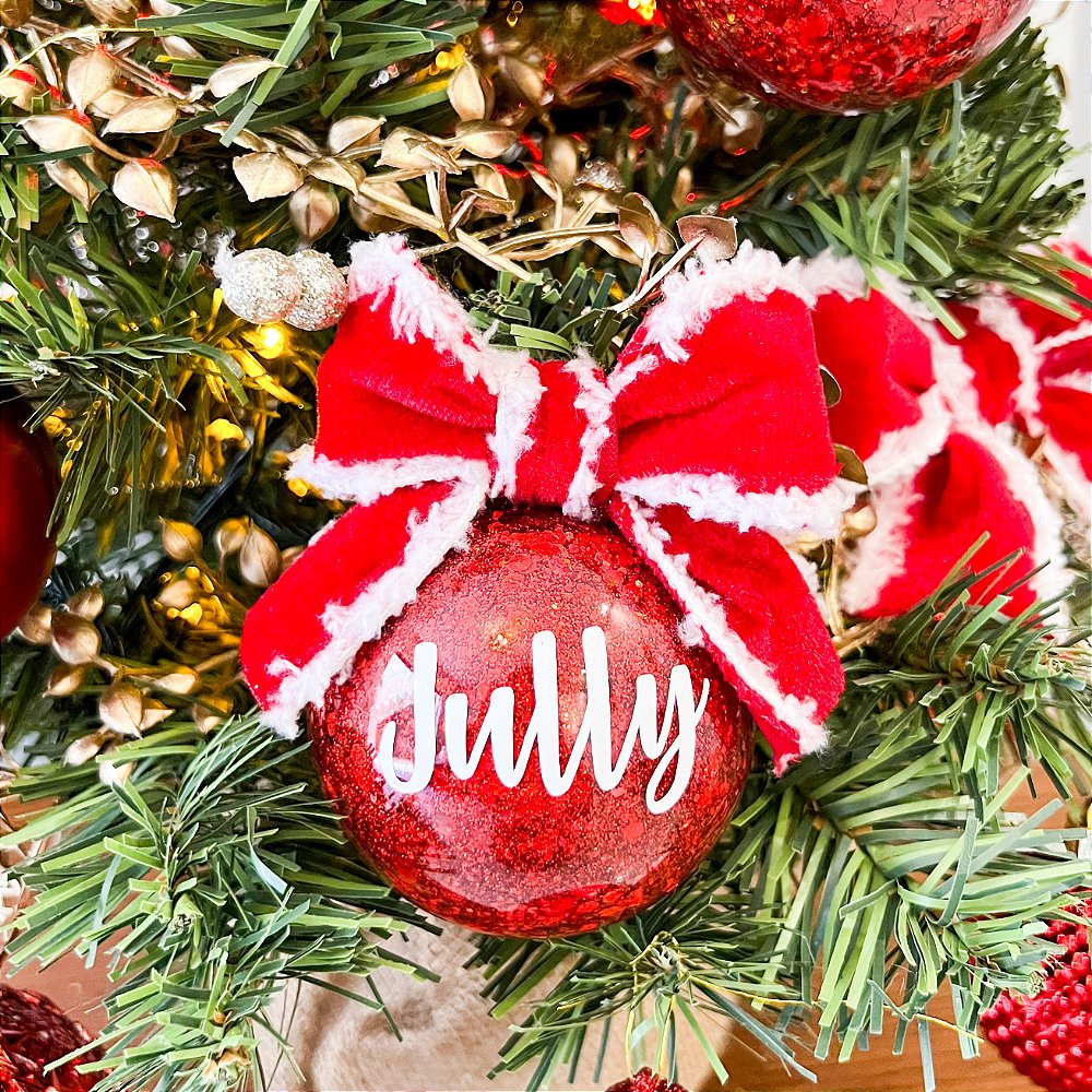 Bola de natal personalizada | BL004 - Sonhos e Lembranças Bola de natal personalizada | BL004 - Sonhos e Lembranças
