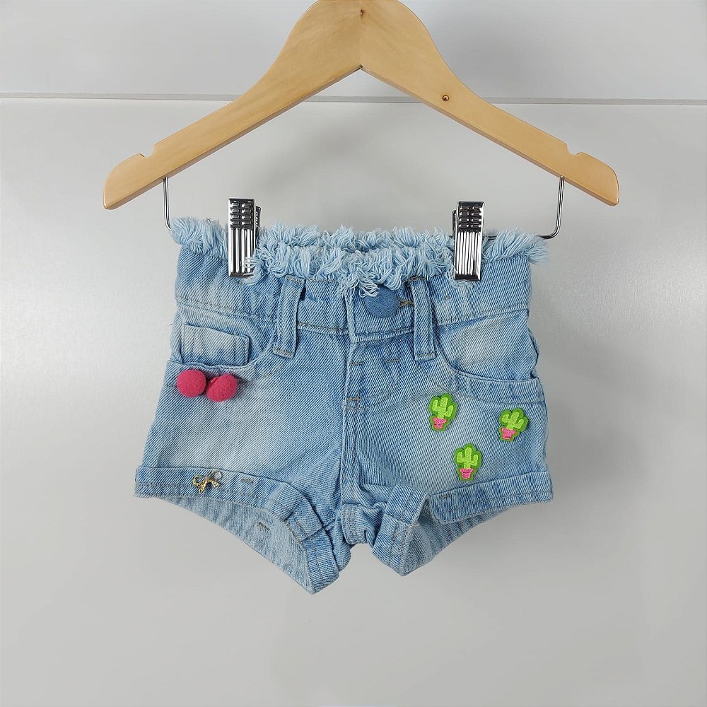 short jeans de menina