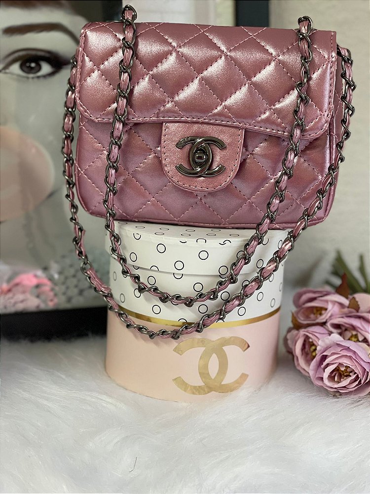 chanel jacquard bolsa