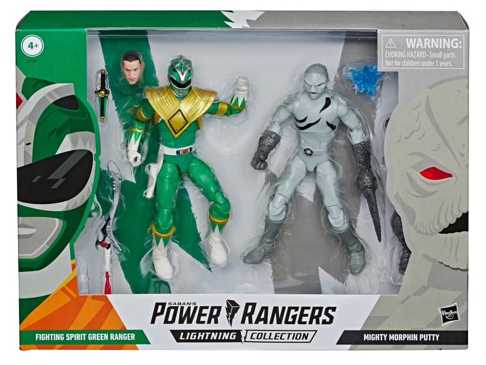 Tommy Ranger Verde & Putty Power Rangers Mighty Morphin Lightning