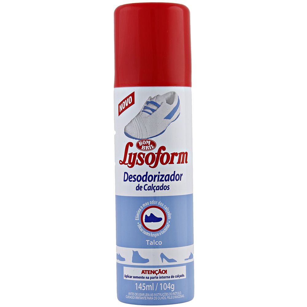 Lysoform Desodorizador de Calçados 145ml Bombril - FarmaViver