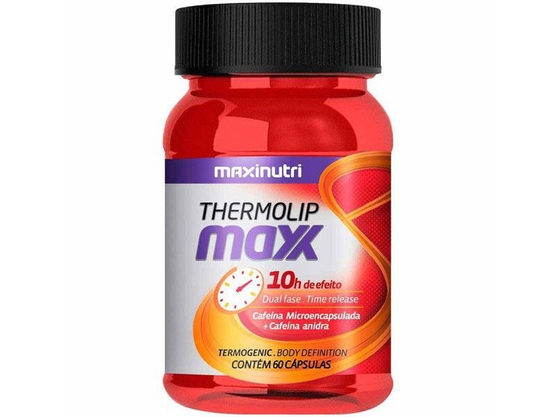 ThermoLip Maxx Termogênico 60 Cápsulas - Maxinutri ThermoLip Maxx Termogênico 60 Cápsulas - Maxinutri