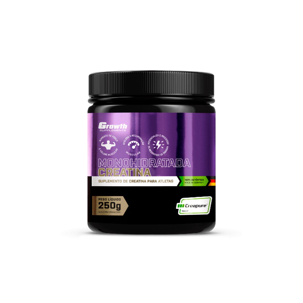 CREATINA CREAPURE GROWTH 250G Ninja Suplementos Curitiba (41) 3045