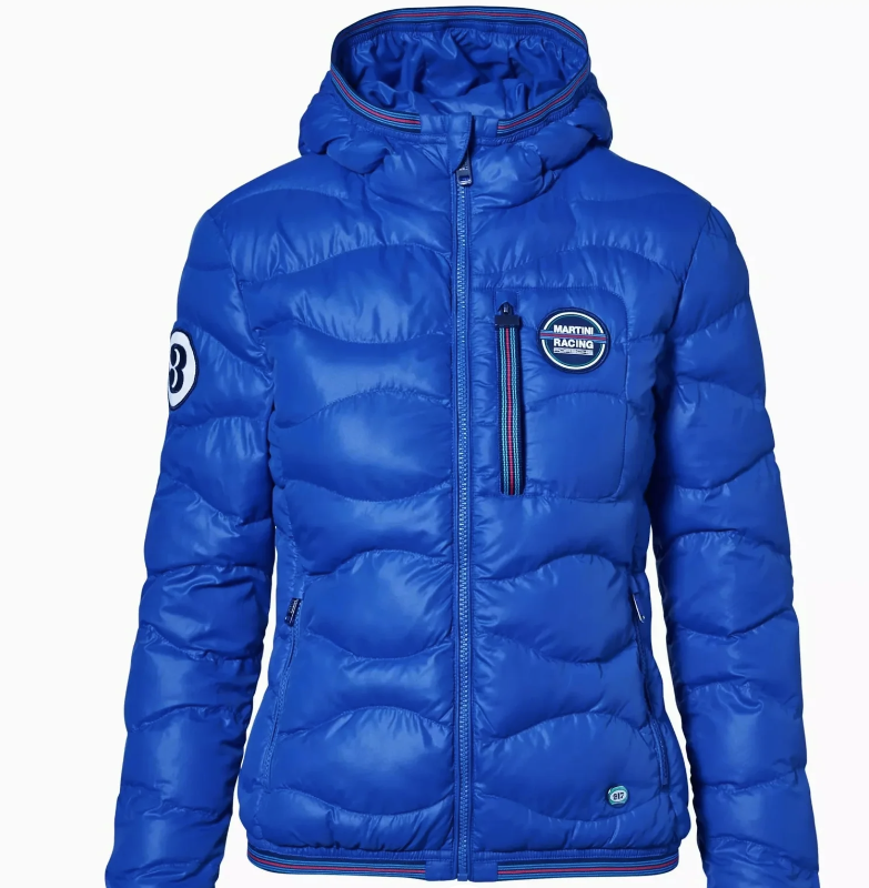 Jaqueta Acolchoada Masculina Reversível Porsche - Martini Racing