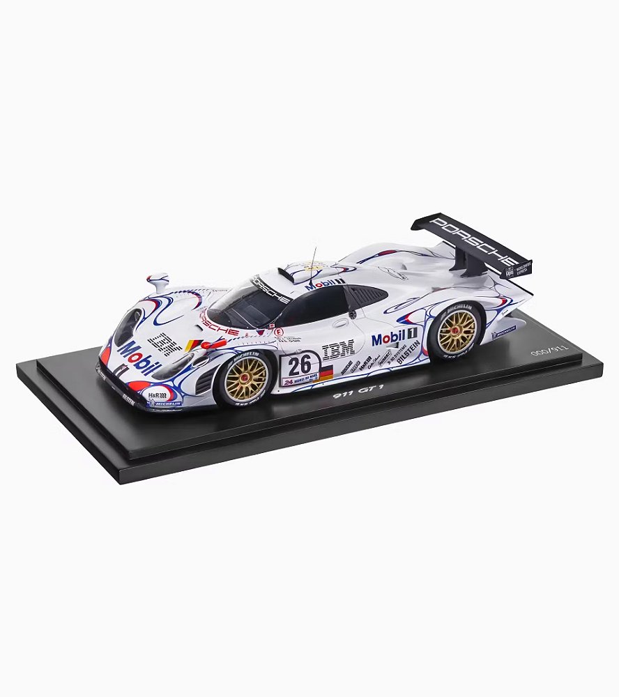 Miniatura Porsche 911 GT1 LM 1998 1:18 Multicores - Réplica