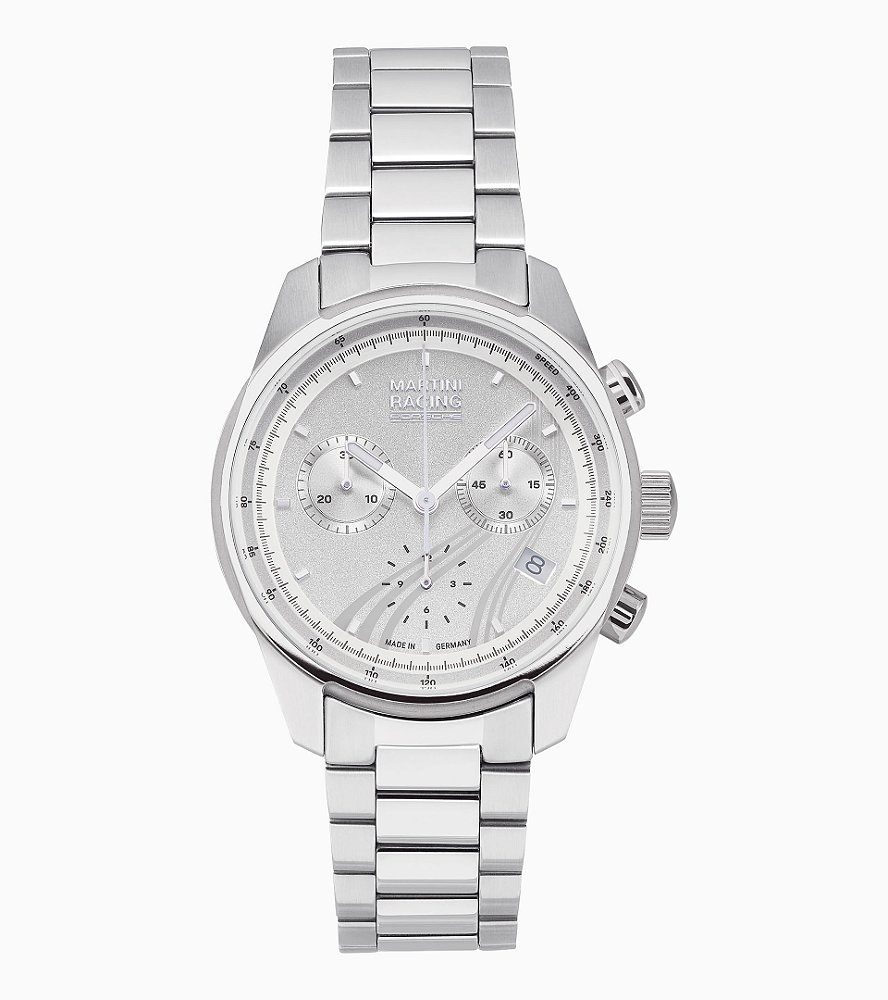 マニフォールド パッチーノ 278 silver hologram Relógio Chronograph 37 mm Prata/Cinza - Estilo e Precisão