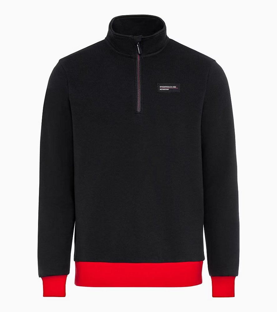 トップス Poruchan Suéter Unissex Preto/Vermelho - Estilo e Conforto em um Único