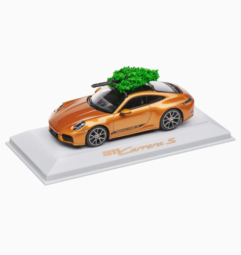 Porsche 911 Carrera S 1:43 Nordic Gold | Miniatura Coleção