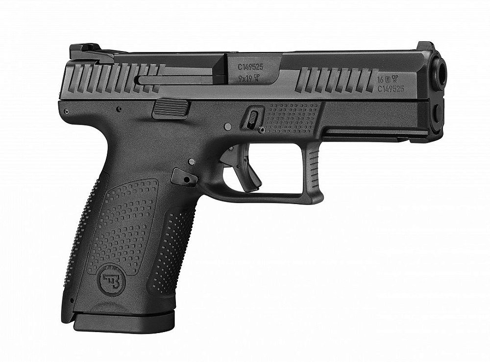 Pistola Cz P10 C Semi Auto Calibre 9mm And 380 Auto Cia Da Arma E