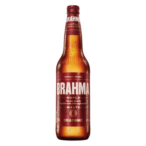 CERVEJA BRAHMA DUPLO PURO MALTE 600ML - ADEGA JPM - Distribuidora de