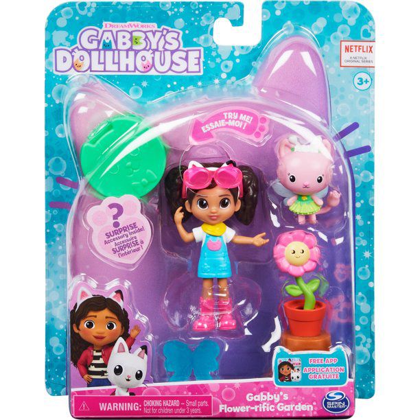 Gabby’s Dollhouse, Jardim set com Kitty fada & Gabby - Minha Loja de ...