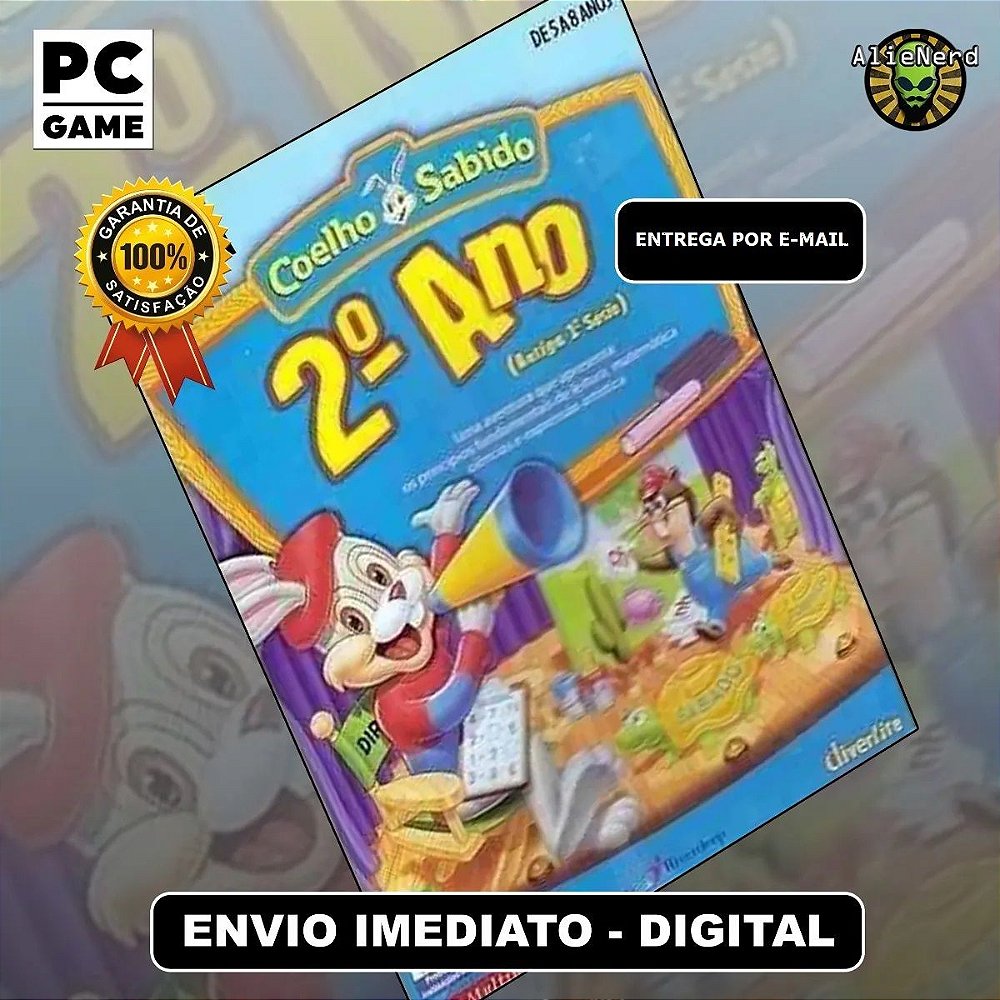 [Digital] Coelho Sabido 2º Ano - Antiga 1ª Série - Educativo 32/64 Bit ...