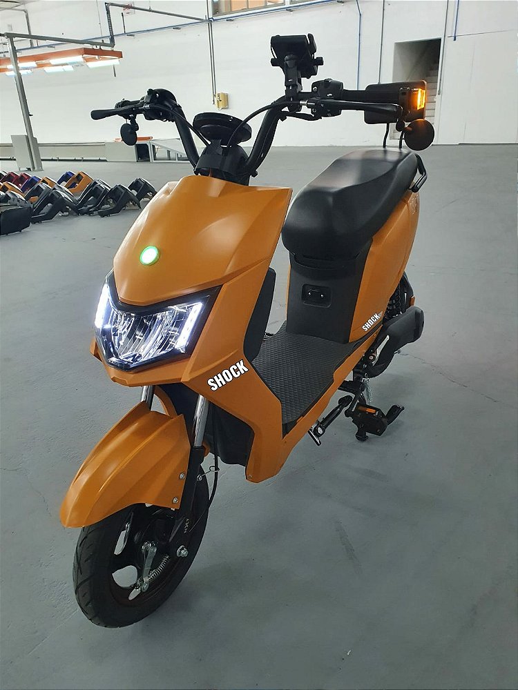 Moto Bicicleta Scooter Elétrica 2023 lancamento ( Sem Ipva, Sem Cnh) -  Shock Scooter Eletric