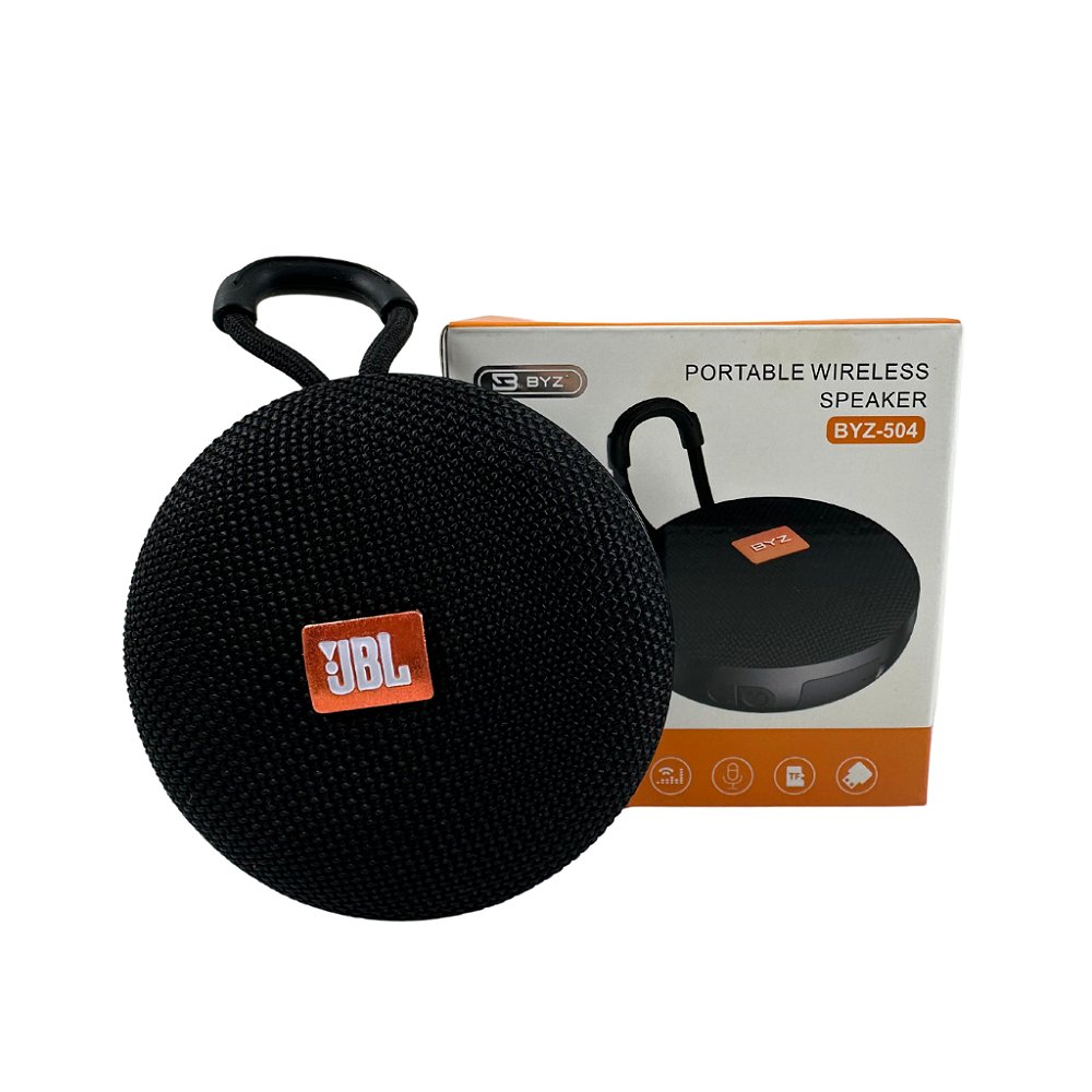 Mini Caixa de Som Bluetooth Portátil 3W BYZ-504-60 - Gimix