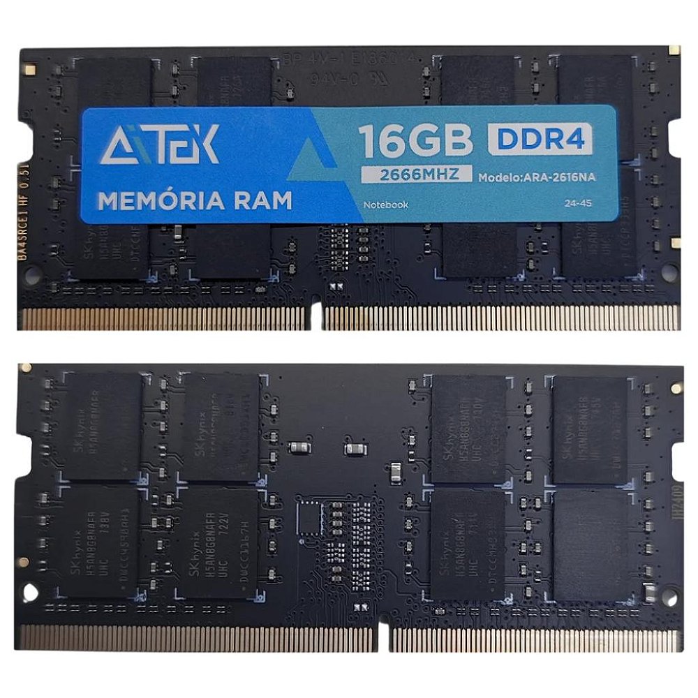 MEMORIA RAM PARA COMPUTADOR 16GB DDR4 2666MHZ - ARA-2616NA - Gimix