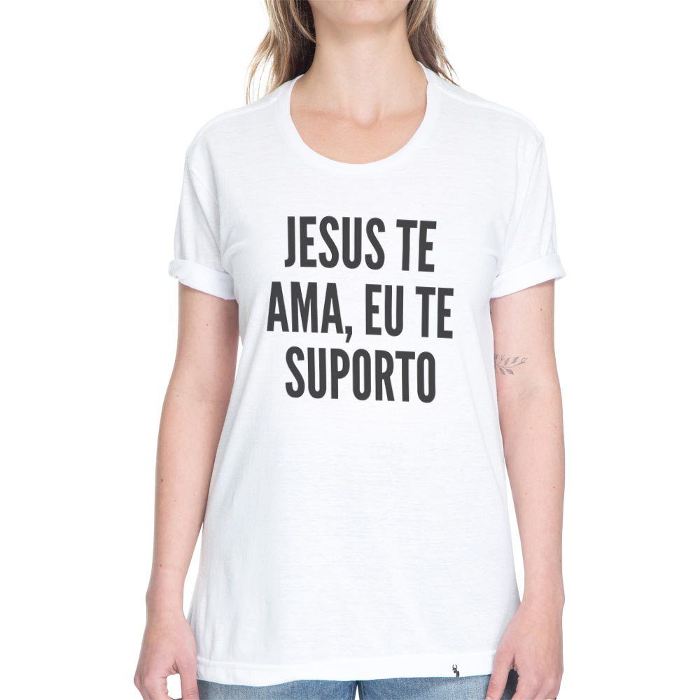 camiseta jesus ta vivão