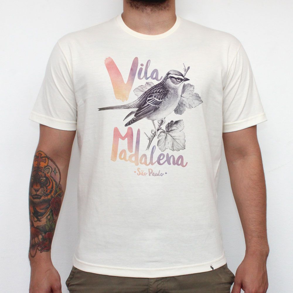 camisa com marca de passarinho