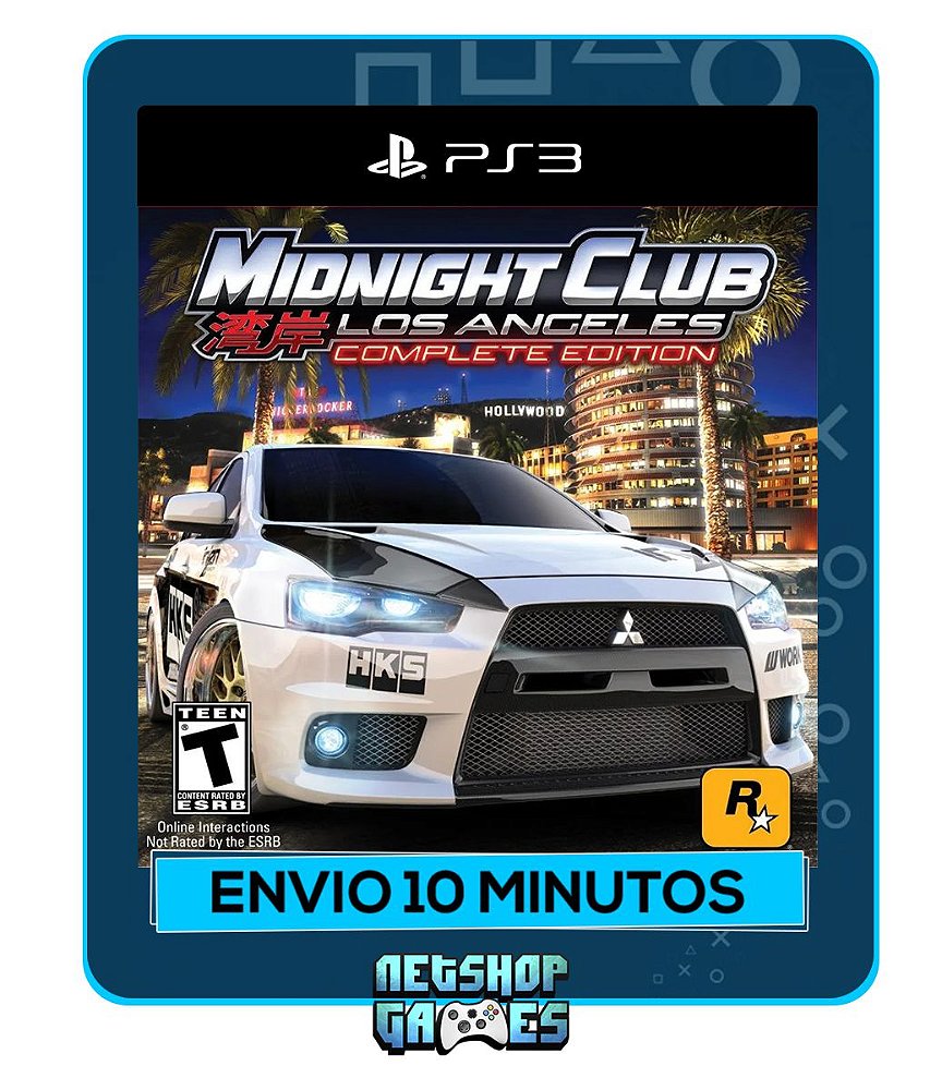 midnight club los angeles ps4