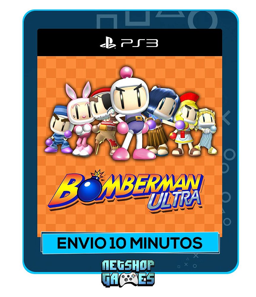 Bomberman Ultra - Ps3 - Midia Digital - NetShop Games - Loja Para Gamer's