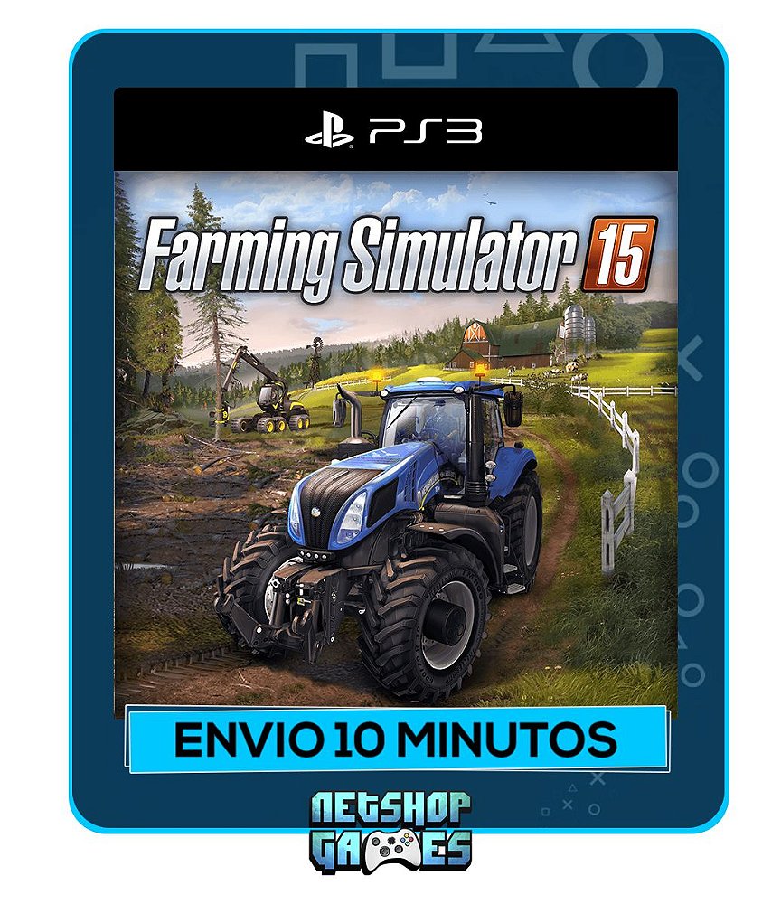 Farming Simulator 2015 - Ps3 - Midia Digital - NetShop Games - Loja Para  Gamer's