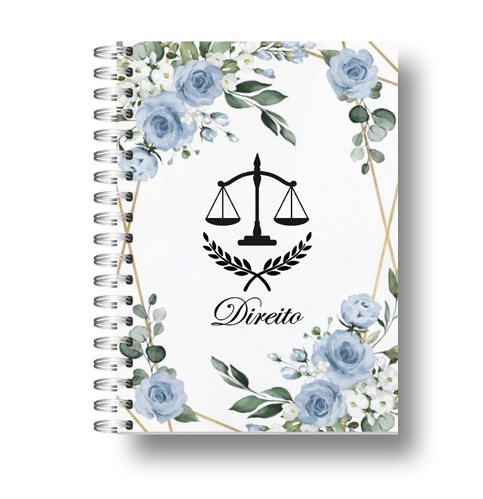 Agenda Personalizada Direito - EB Papelaria Personalizada