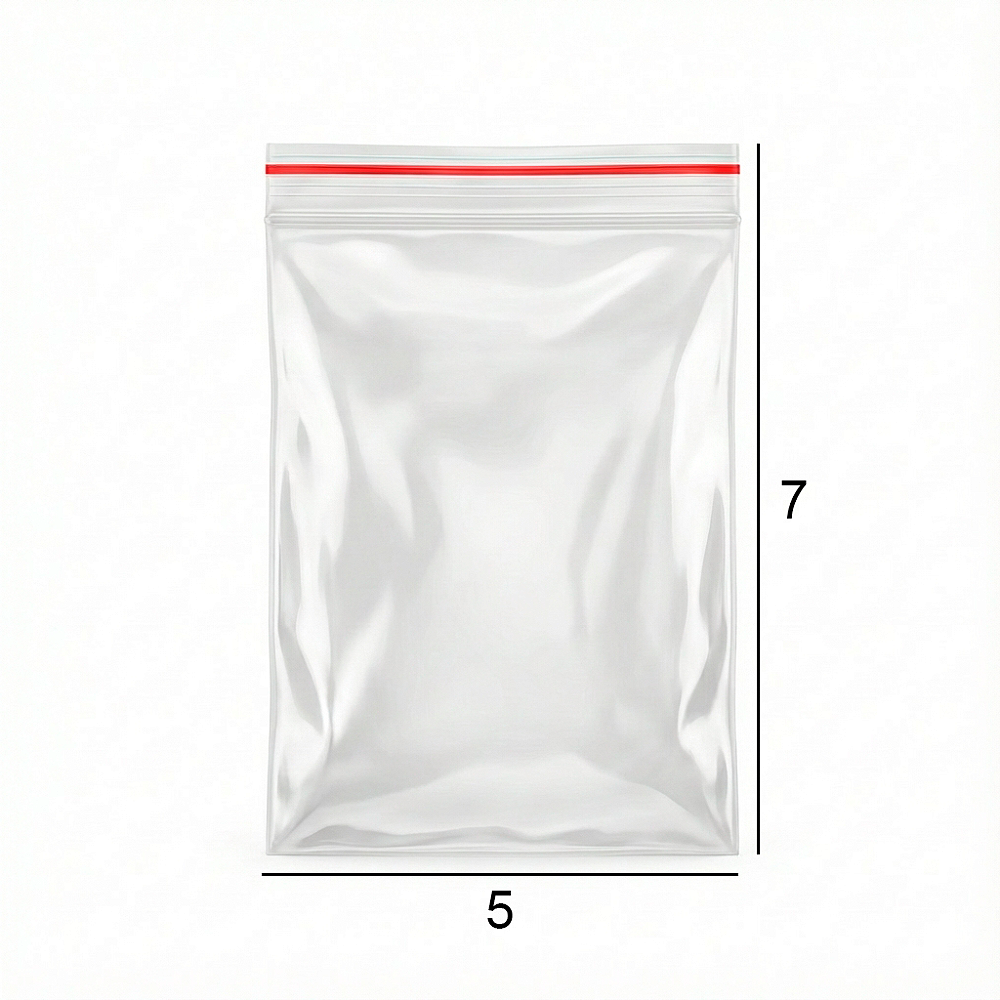 ラッピング・包装 Satsukl Saquinho Zip Lock 7 x 5 - N1 | NZB Embalagens - Embalagens para e
