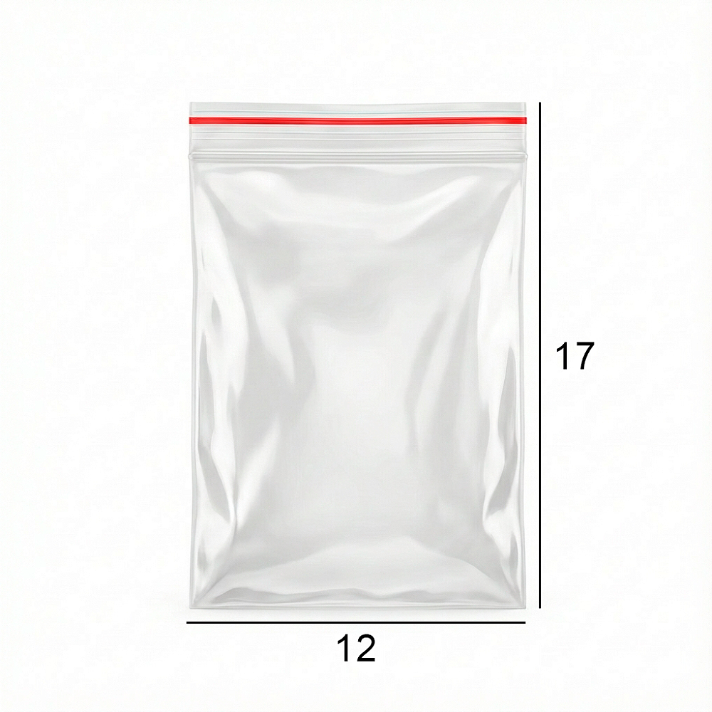 シロ Saco Zip Lock 17 x 12 - N6 | NZB Embalagens - Embalagens para e