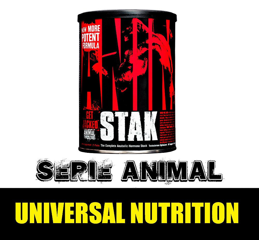 Animal STAK 21 Packs Série Animal Training Packs Universal Nutrition 4FitSuplementos
