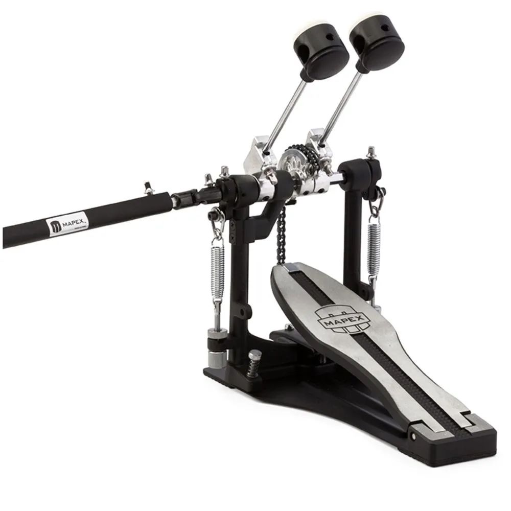 Pedal Duplo Mapex P400TW Storm Single Chain Templo Musical