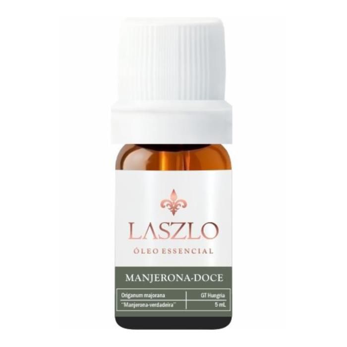 Imagem de Óleo Essencial Manjerona-Doce GT Hungria 5ml – Laszlo | Relaxamento e Conforto