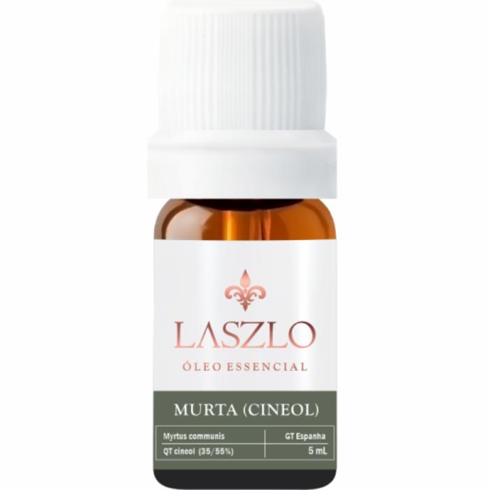 Imagem de Óleo Essencial de Murta QT Cineol GT Espanha 5ml – Laszlo | Myrtus communis