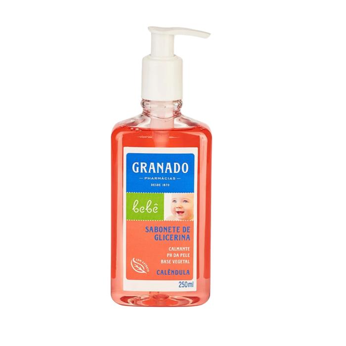 Imagem de Sabonete Líquido de Glicerina Bebê Calêndula 250ml – Granado
