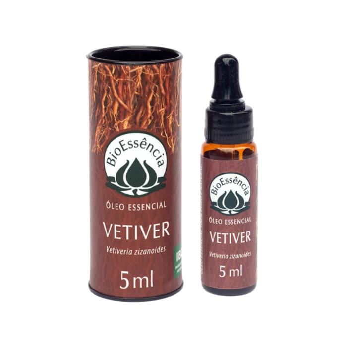 Imagem de Óleo Essencial de Vetiver 5ml – BioEssência | Vetiveria zizanoides