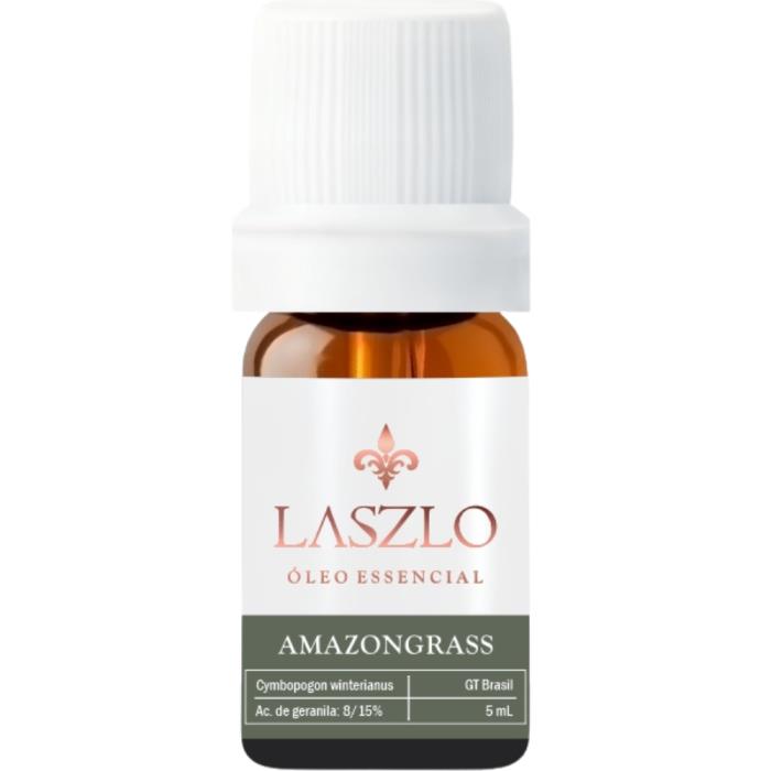 Imagem de Óleo Essencial Amazongrass GT Brasil 5ml – Laszlo | Cymbopogon winterianus