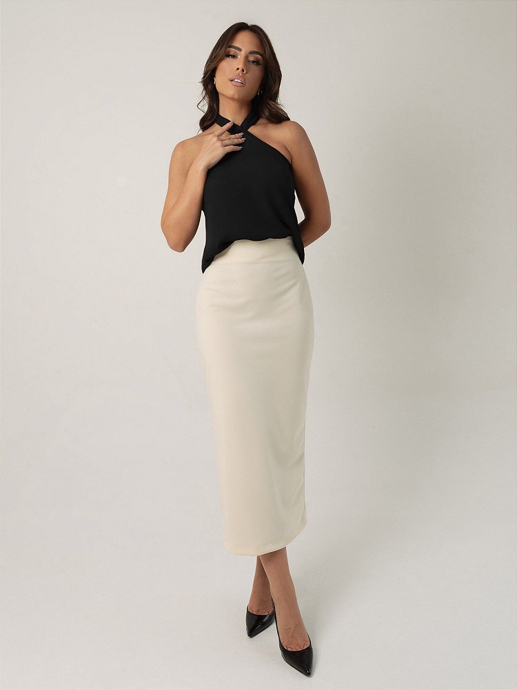 Saia midi best sale moderna