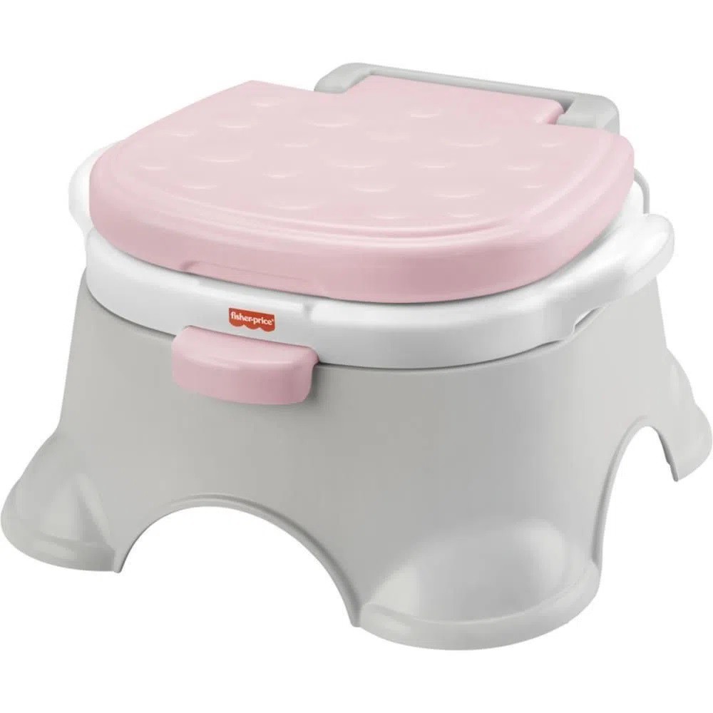 Troninho Infantil 3 em 1 - Rosa - Fisher Price - HGW36 - ,Mattel - Real ...