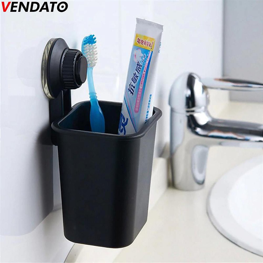 Porta Escovas de Dente Creme Dental Suporte Escovas de Dente - VENDATO -  Utilidades Domésticas